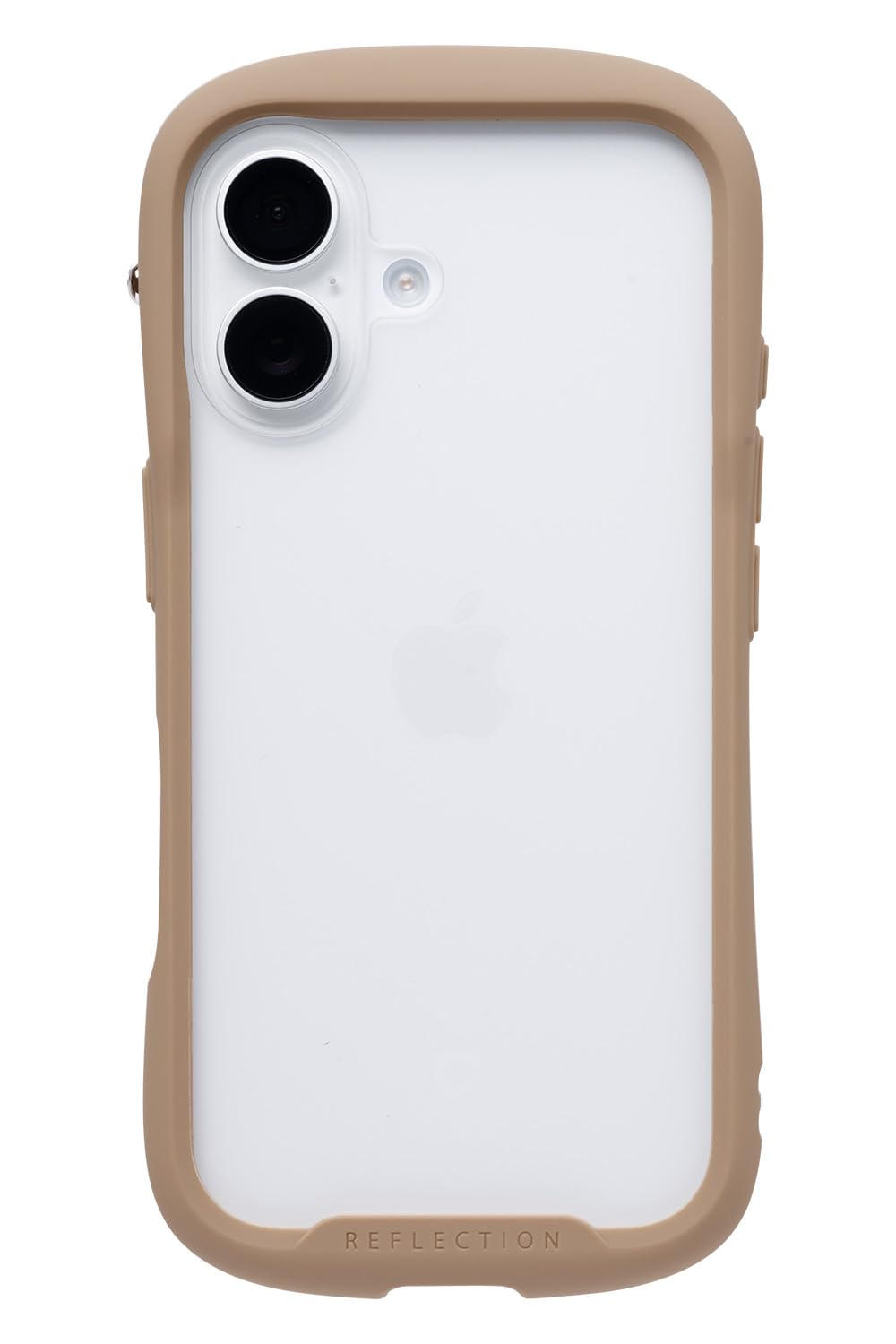 像が使用したiPhone16(指紋付き) Amazon.co.jp: iFace Reflection Frost iPhone 16 ケース クリア 強化
